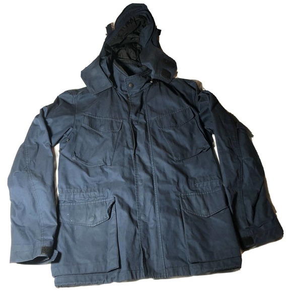 Rag & Bone Double Layer Navy Blue Field Utility Parka Jacket Size‎ Small 38 - Picture 1 of 9